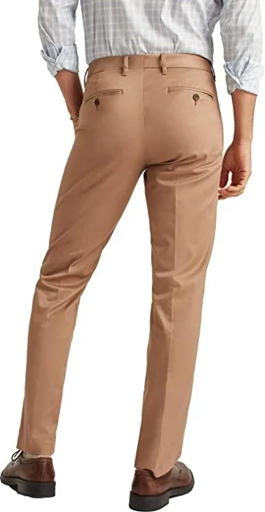 Bonobos Men's Thursday True Khaki 38W x 32L Slim Stretch Weekday Warrior Pants