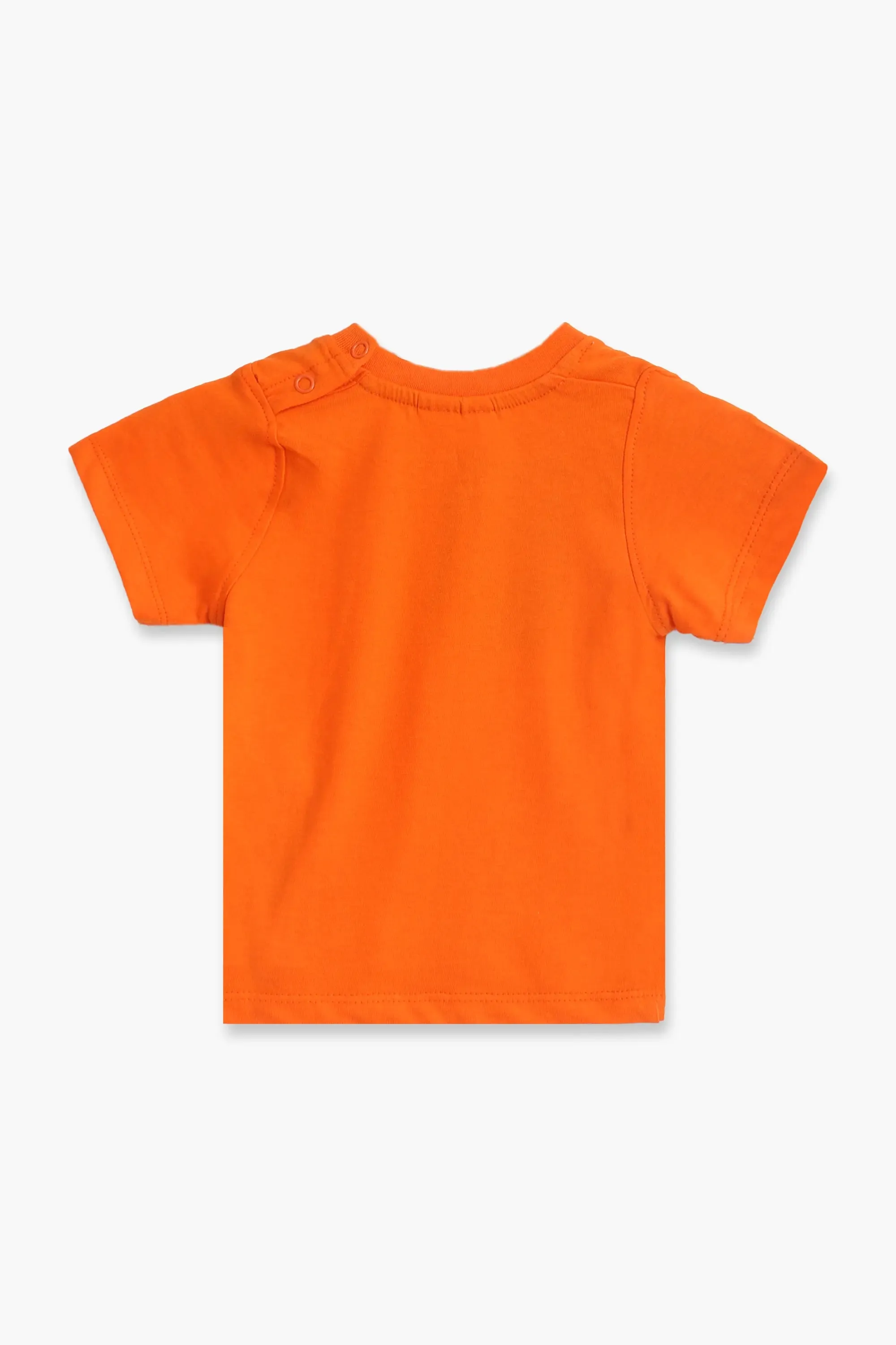 Boys Branded Graphic T-Shirt - Orange