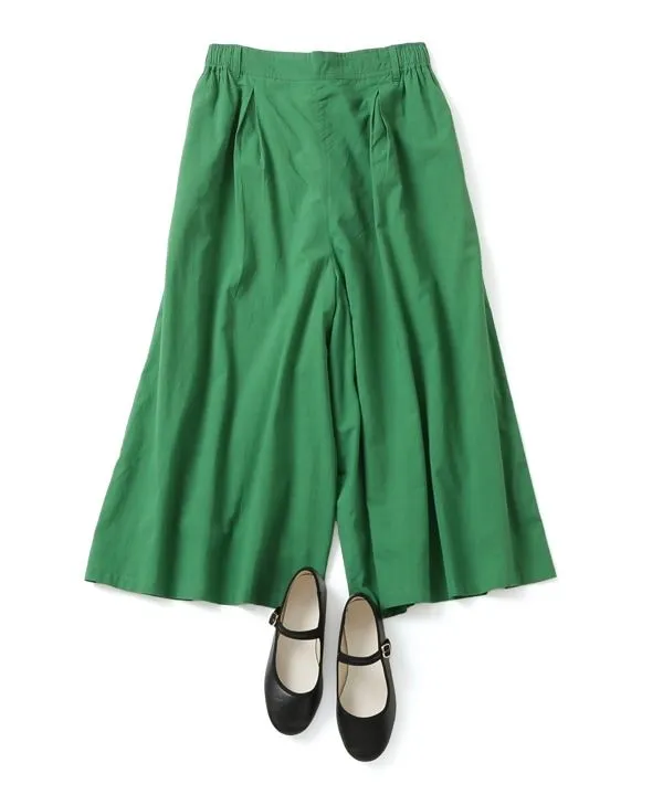 Colored cotton skirt pants 25S004