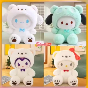 Cozy Crew Sanrio Hooded Plushies (25 cm)