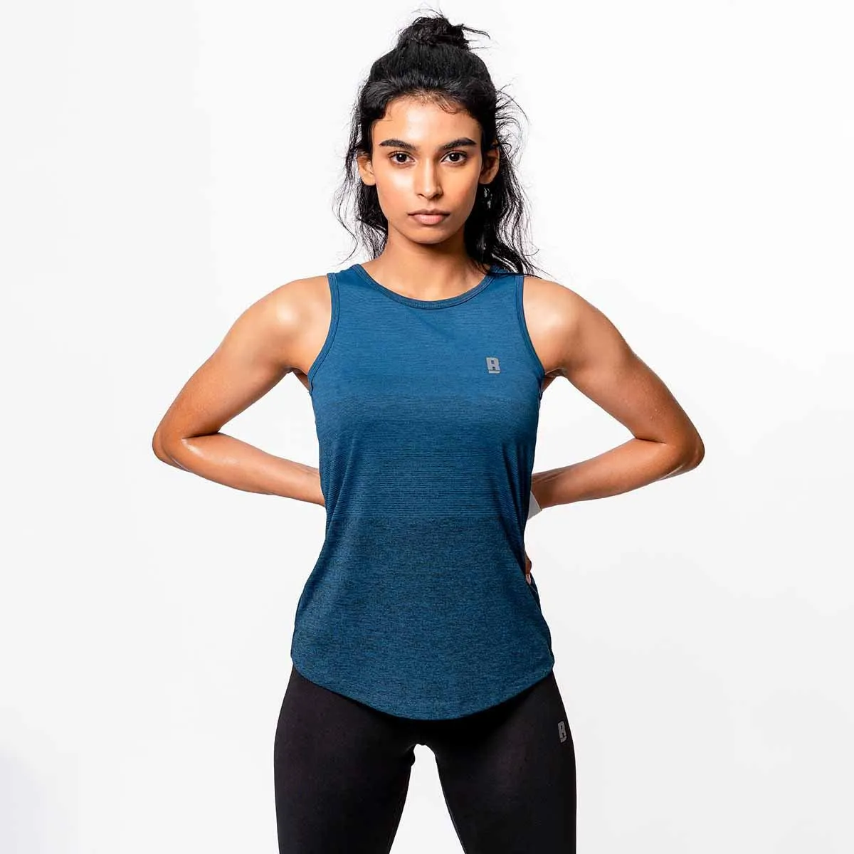 Crossover Racerback - Navy Blue