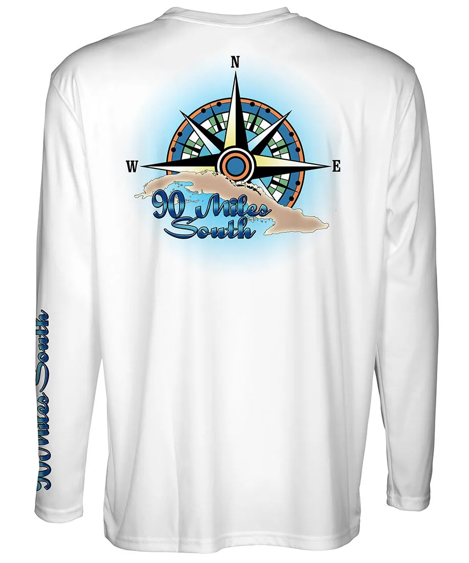 Cuban T-Shirt | Blue Compass Rose