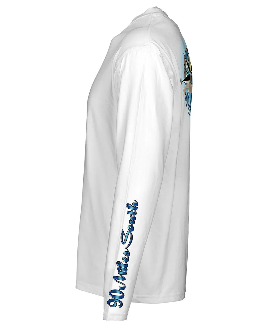 Cuban T-Shirt | Blue Compass Rose