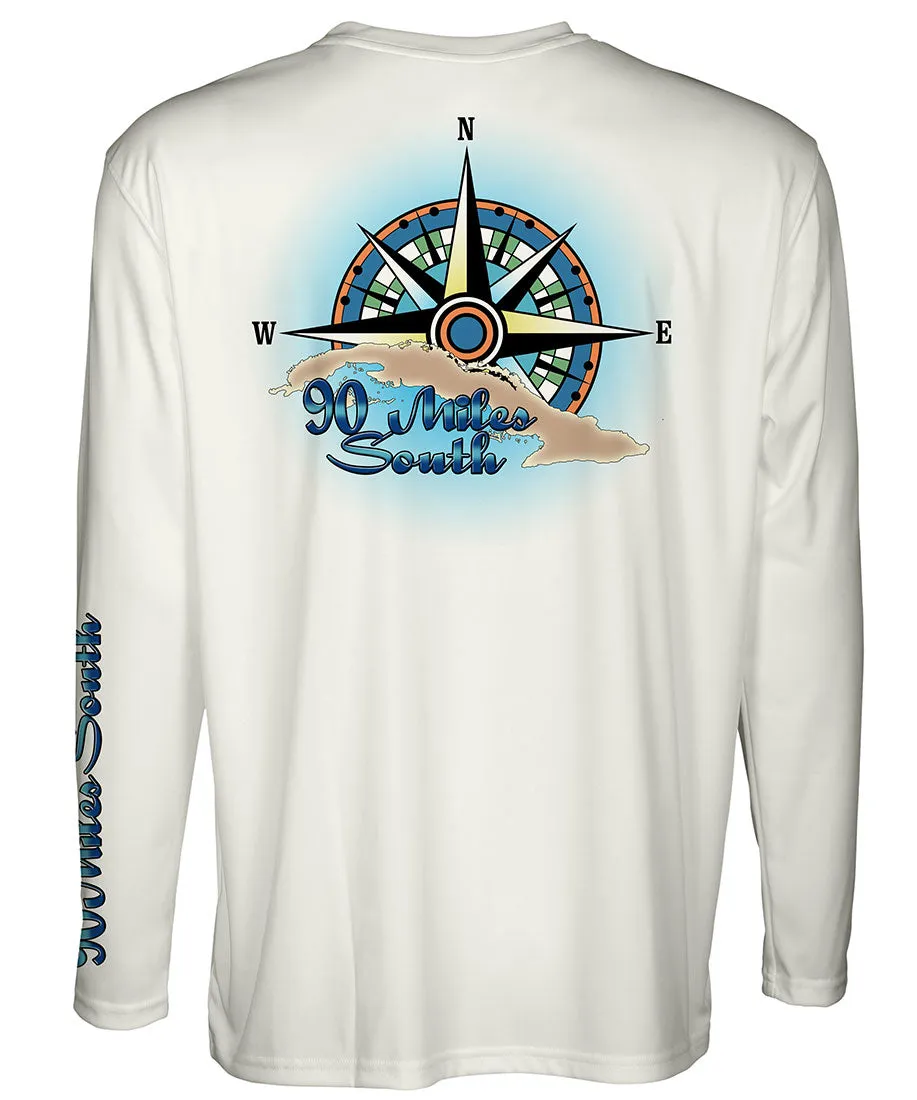 Cuban T-Shirt | Blue Compass Rose