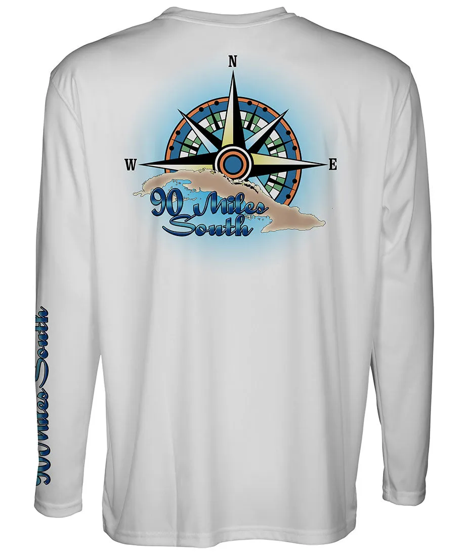 Cuban T-Shirt | Blue Compass Rose