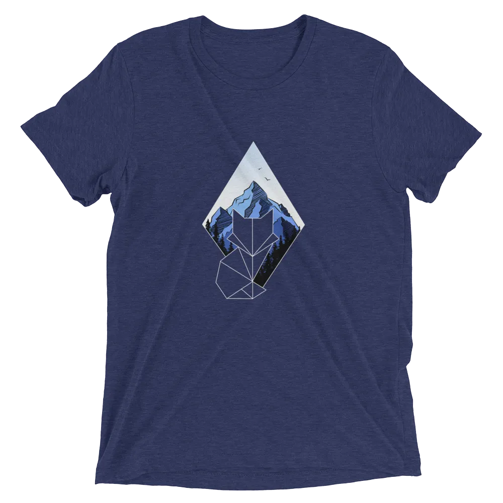 Diamond Fox Outline Tee