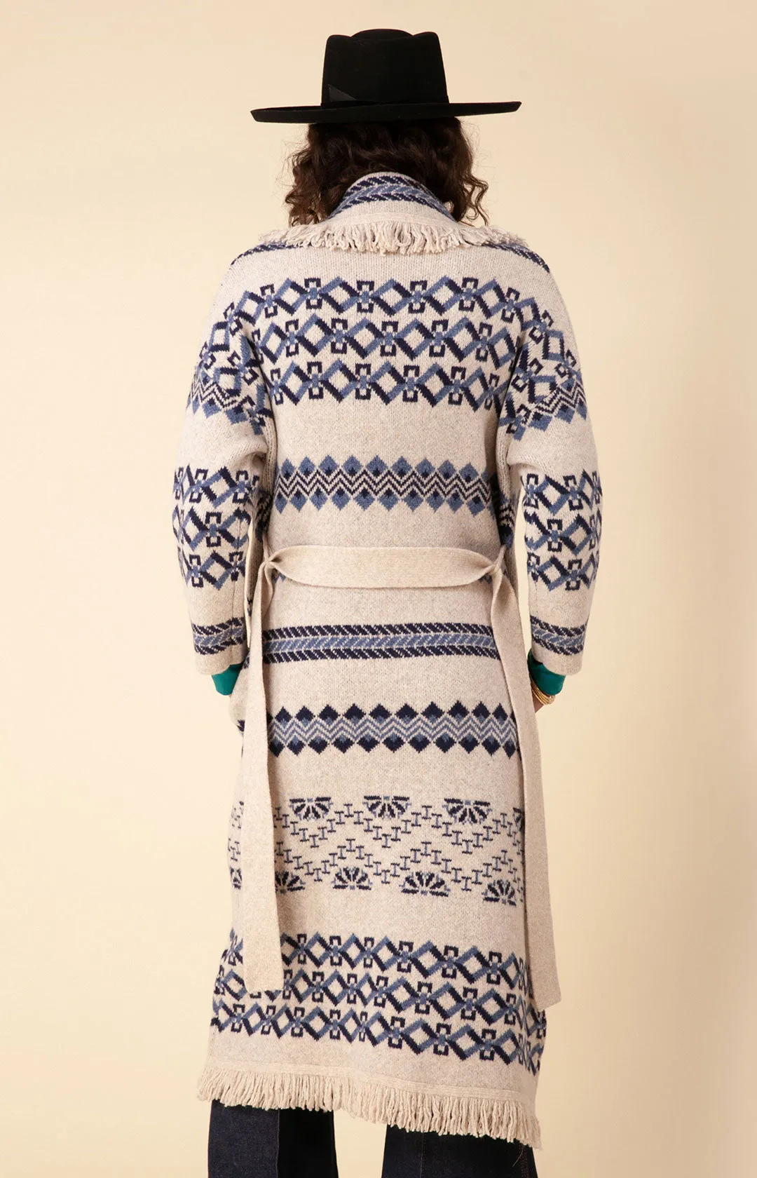 Diane Midi Jacquard Sweater