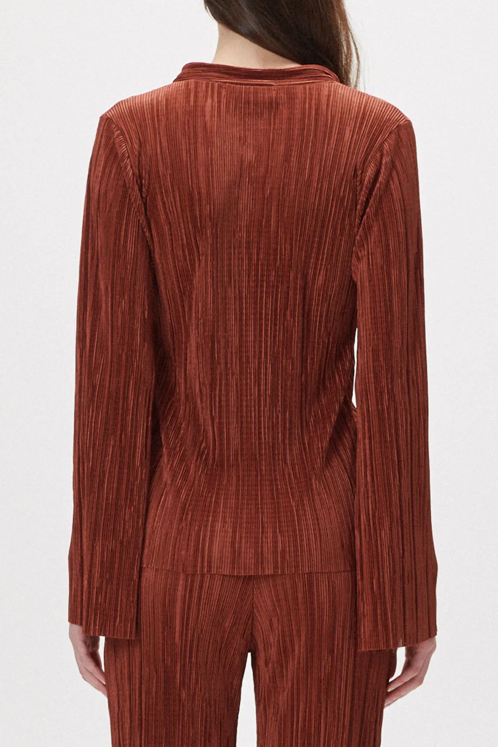 Elena Plisse Shirt