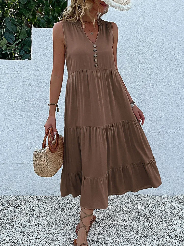 Fashion Canberra | Paula Flowy Elegant Midi Dress