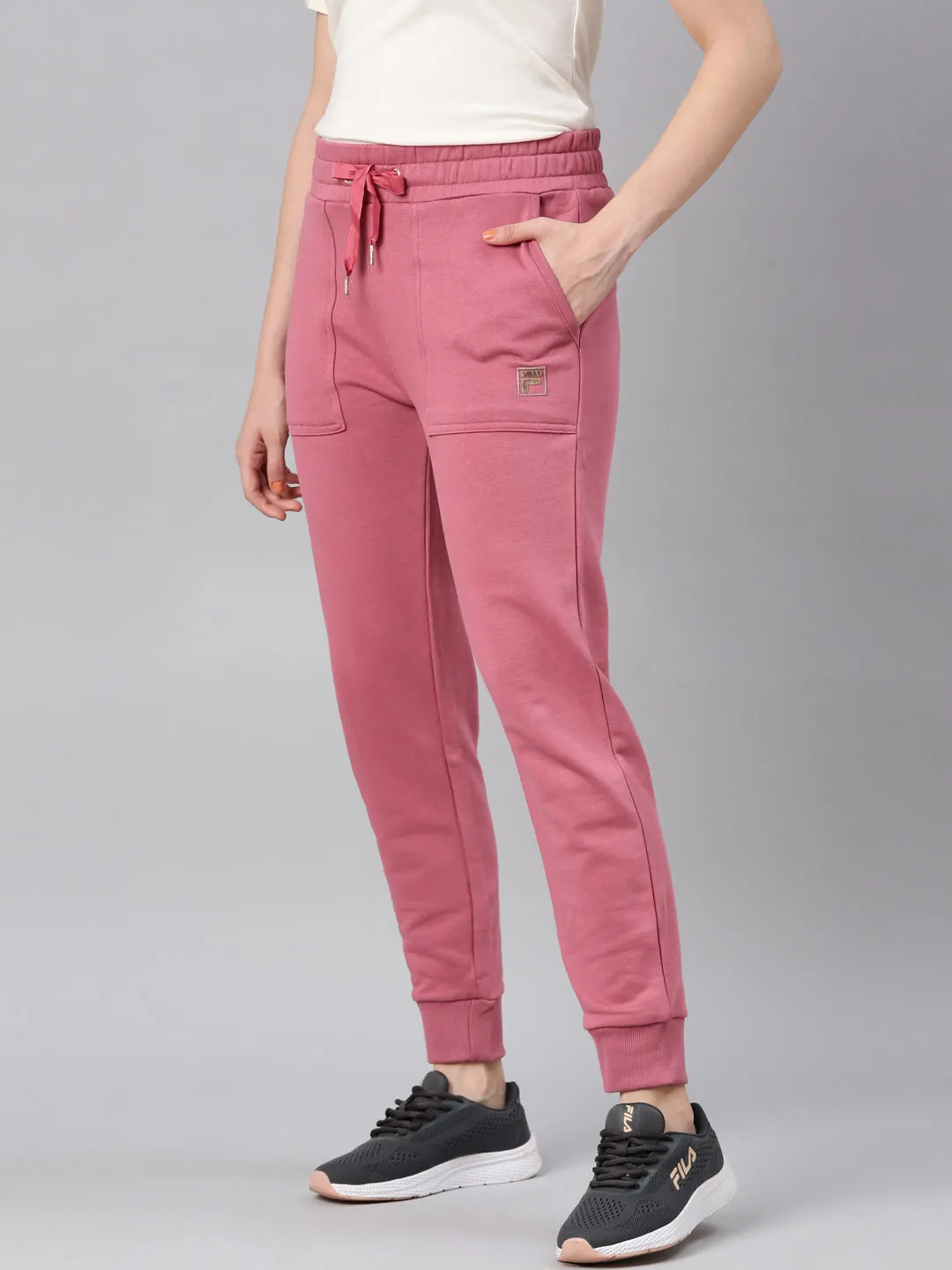 FILA Adults-Women Red Track Pants