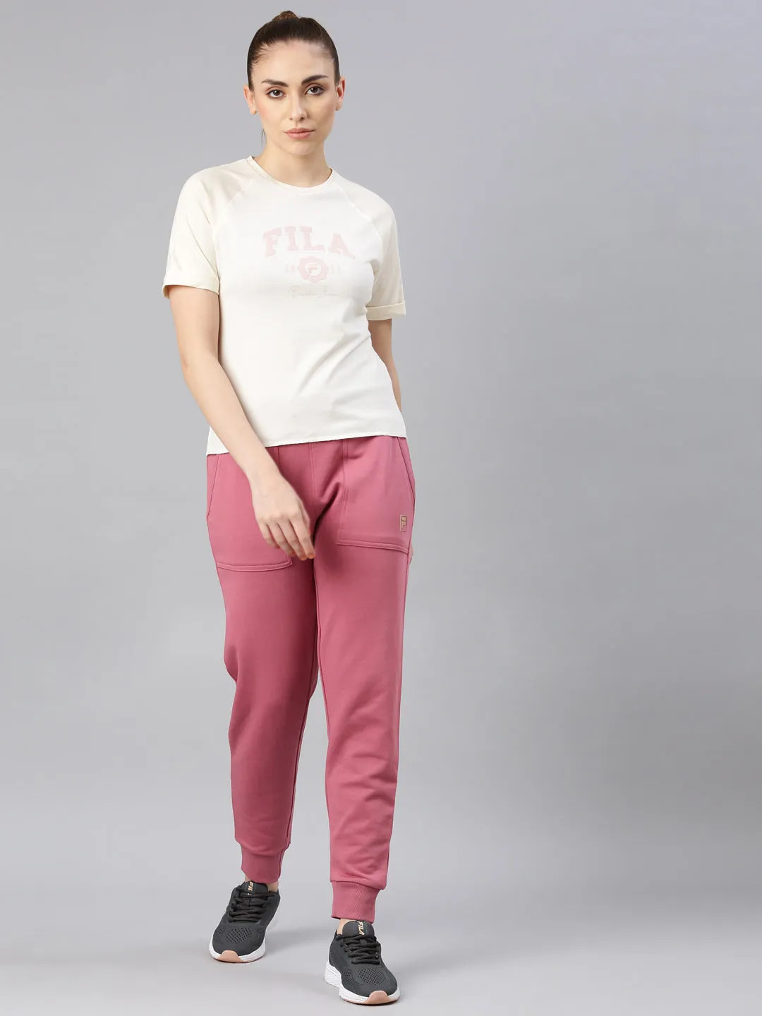 FILA Adults-Women Red Track Pants