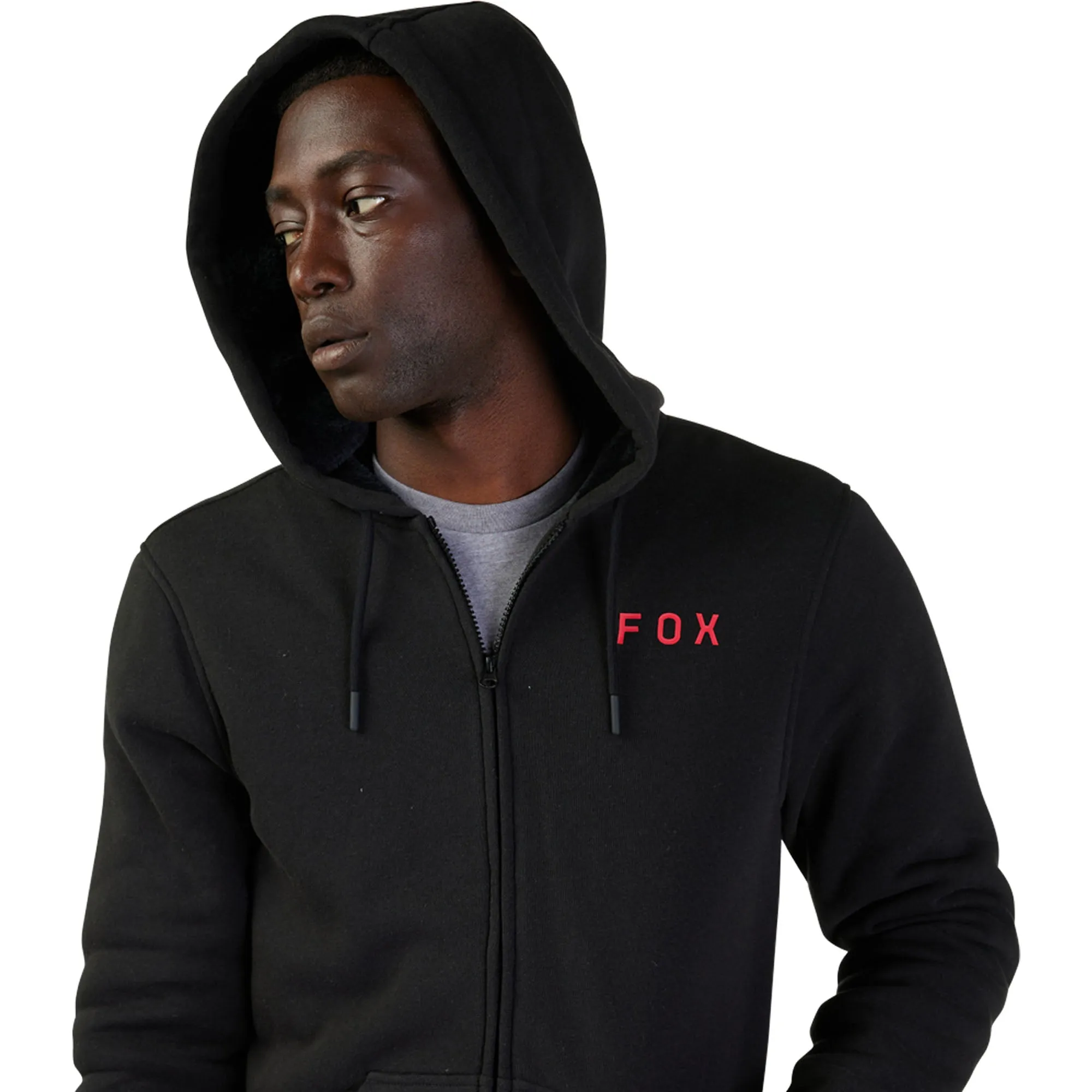 Fox Racing Magnetic Sasquatch Fleece Zip Hoodie Black