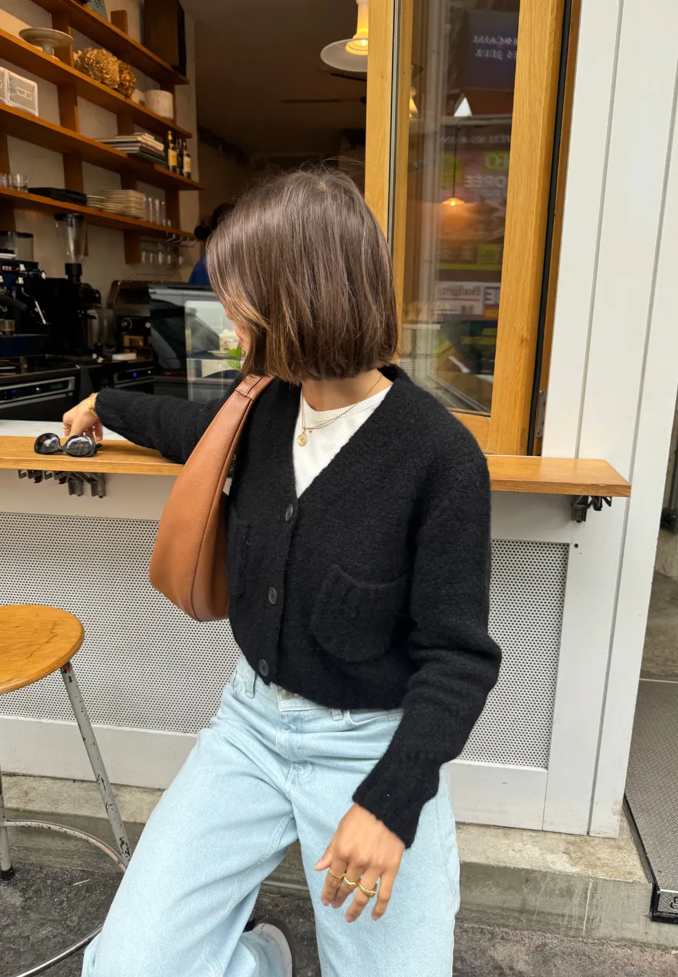 Getty Cardigan Black