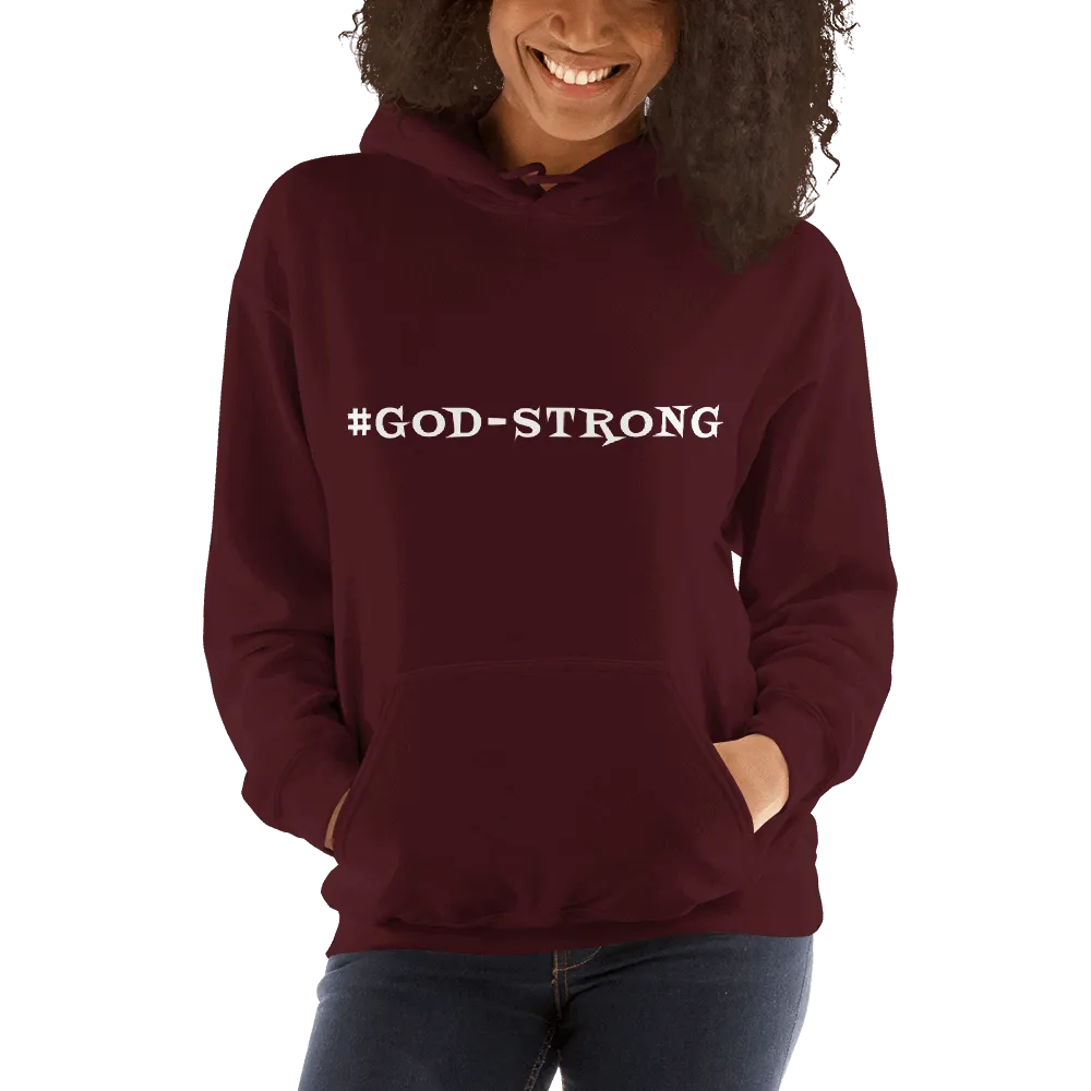 #GOD-STRONG: Unisex Hoodie
