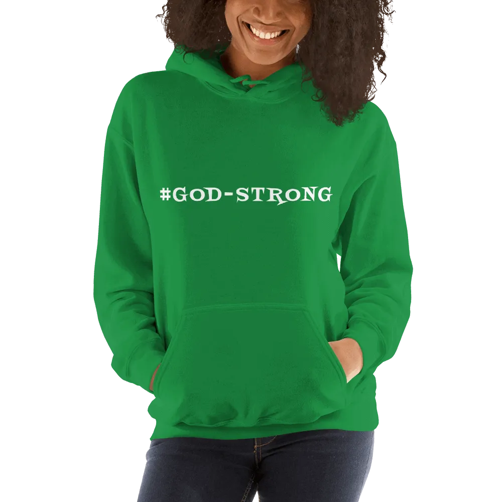 #GOD-STRONG: Unisex Hoodie