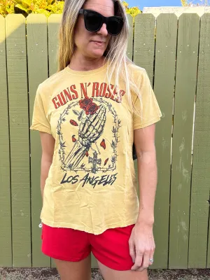 Guns 'N Roses Los Angeles washed tee