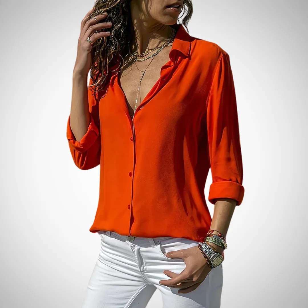 Karolina Button-Down Blouse