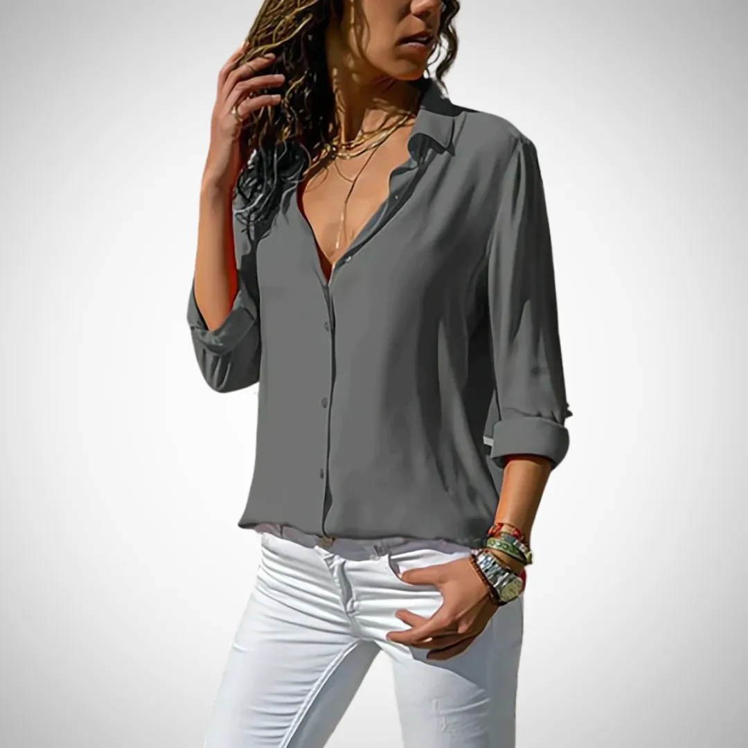 Karolina Button-Down Blouse