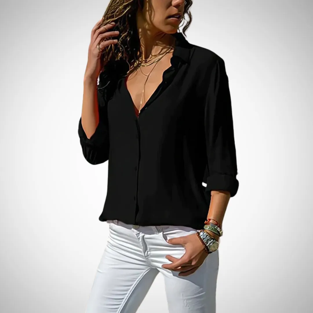 Karolina Button-Down Blouse