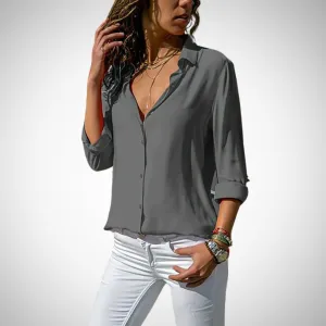 Karolina Button-Down Blouse