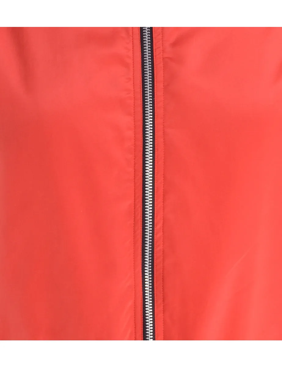 Label Hena Drawstring Hem Bomber