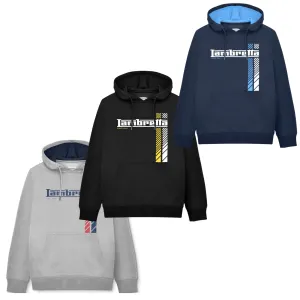 Lambretta Mens Racing Stripe Hoodie