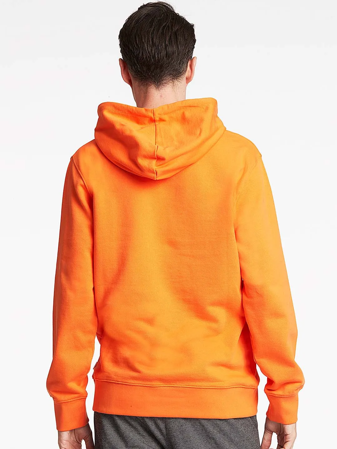 Lindbergh Men Orange Solid Sweatshirt
