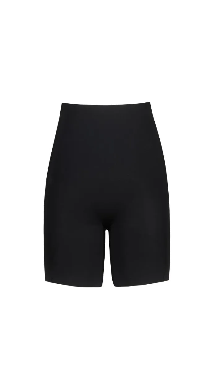 LOW-BACK SCULPTING SHORTS - BLACK