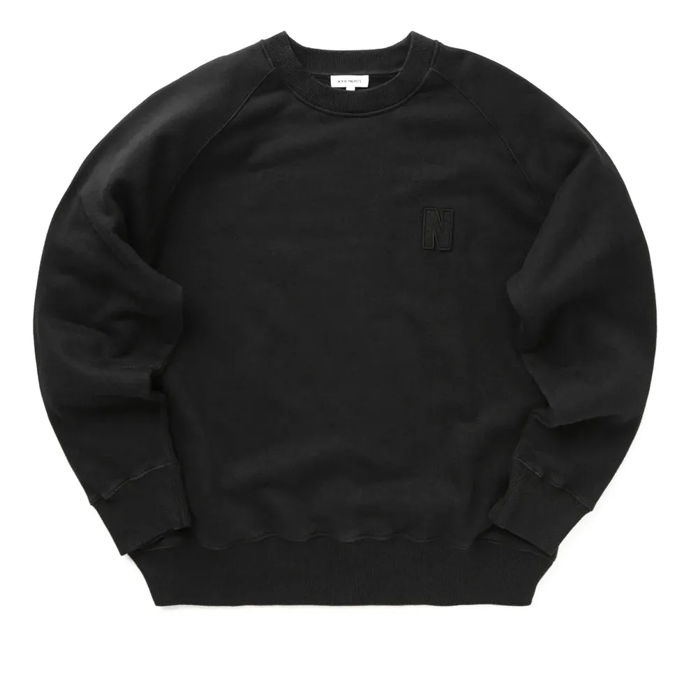 Marten Relaxed Organic Raglan N Patch Sweatshirt