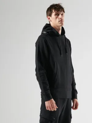 Ma.strum Core Overhead Hoody // JET BLACK