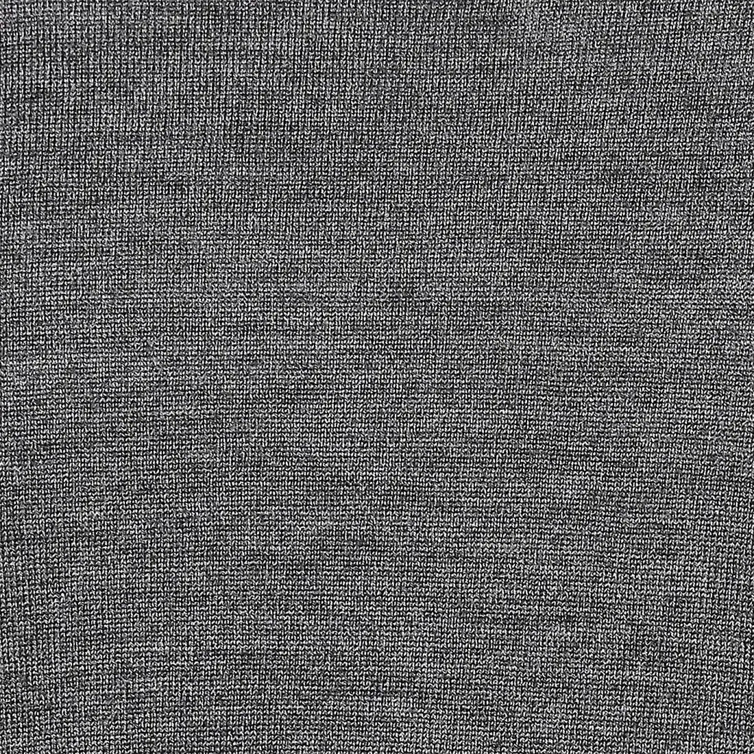 Men Grey Solid Merino Wool V Neck Collar Sweaters