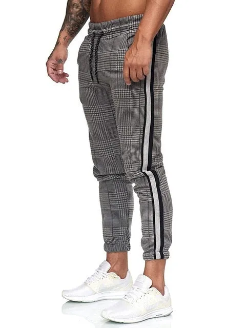 Men Striped Joggers Pants