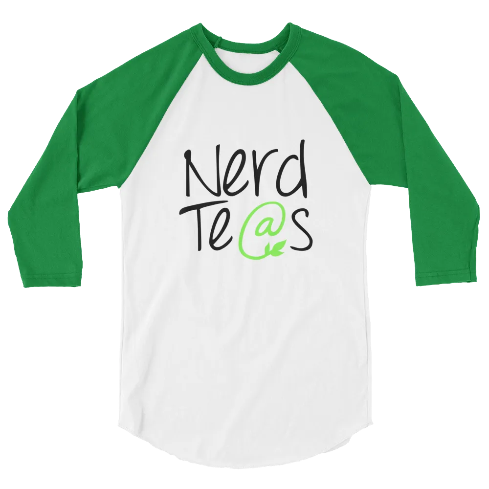 Nerd Teas Logo 3/4 Sleeve