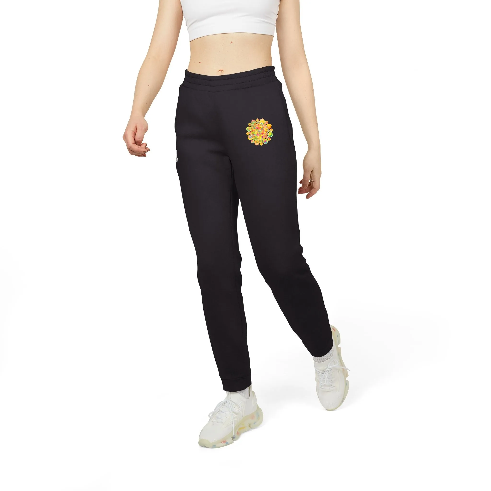 Psychedelic Mandala Adidas Fleece Joggers