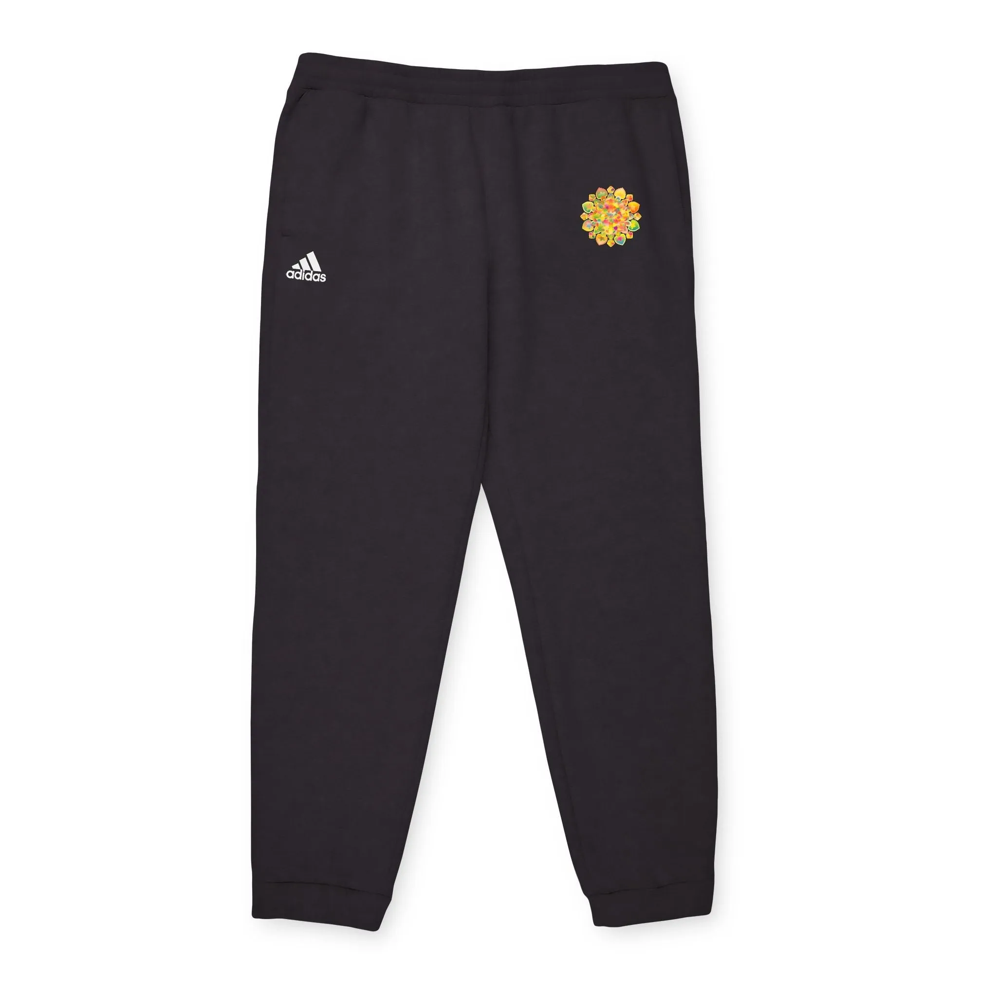 Psychedelic Mandala Adidas Fleece Joggers