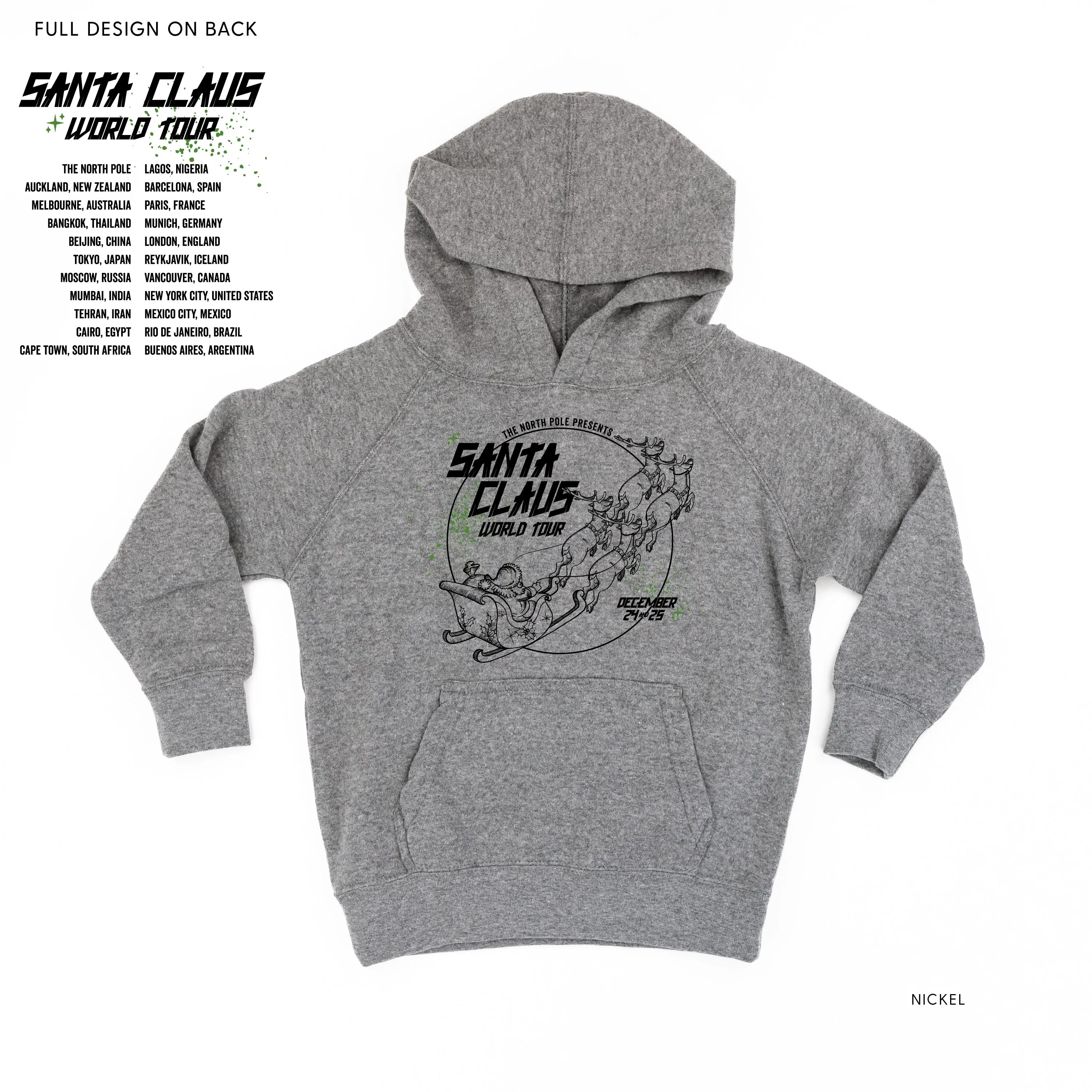 Santa Claus World Tour (f&b) - Child HOODIE