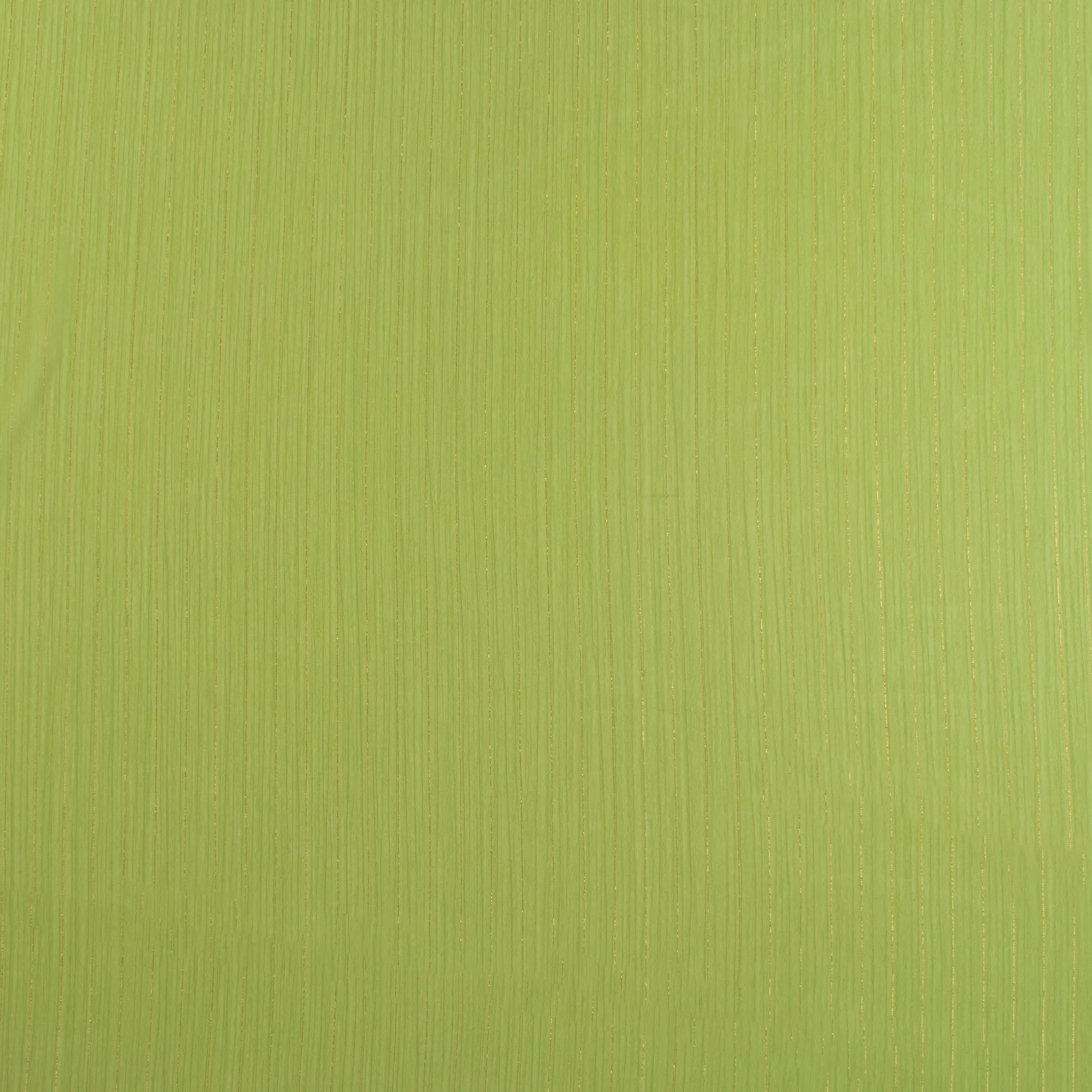 Solid Metallic Chiffon Yoryu - CHANTAL - 002 - Moss