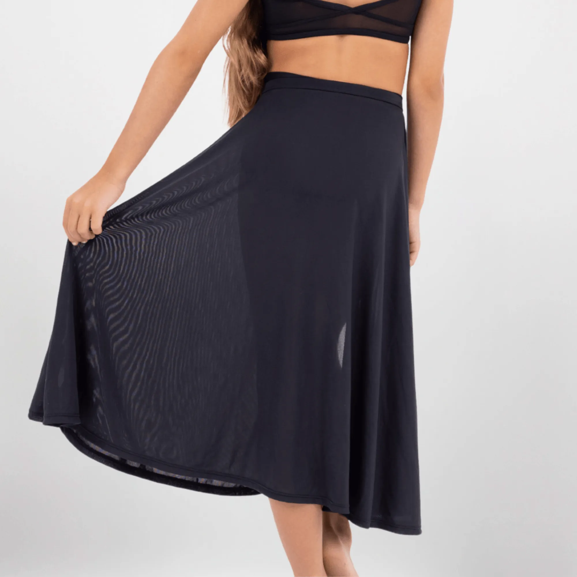 Stardom Mesh Dance Skirt