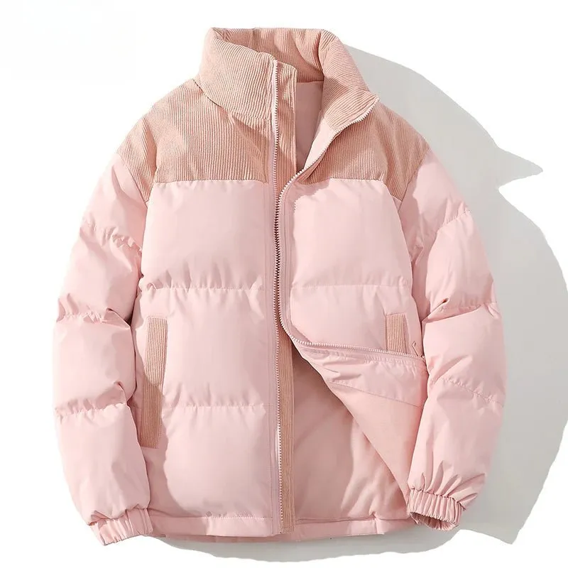 Vinterens elegance: Unisex hverdagsjakke med vattering