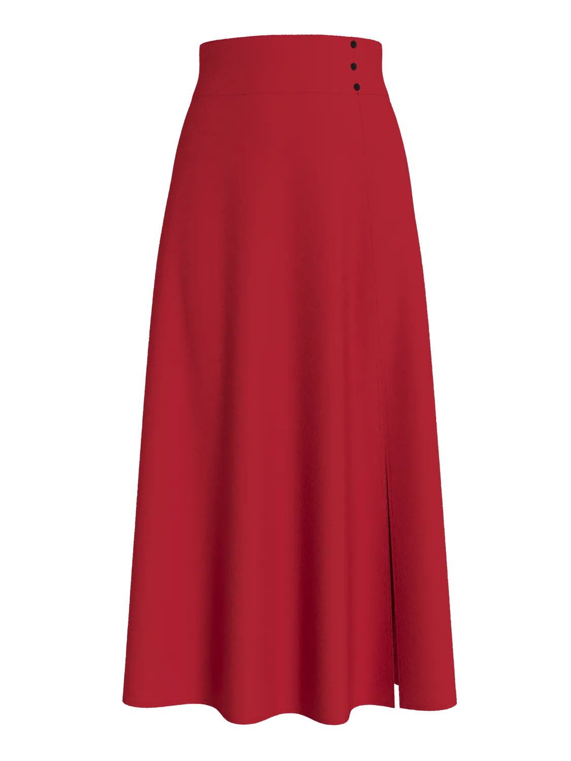 VIZUGI Long Skirt - Tomato