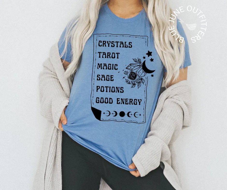 Witchy Necessities Spiritual Tee
