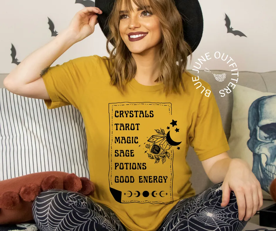 Witchy Necessities Spiritual Tee
