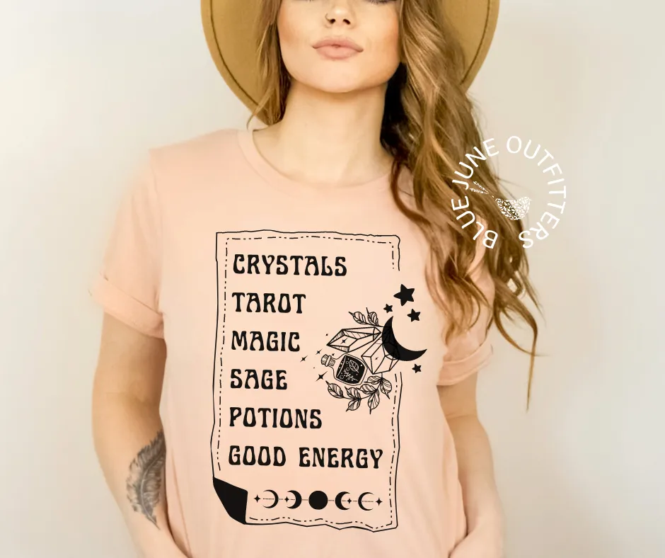 Witchy Necessities Spiritual Tee