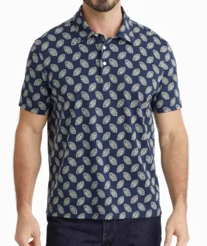 Wrinkle-Free Printed Polo - FINAL SALE